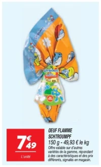 Oeuf flamme 
