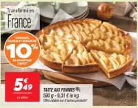 Tarte aux pommes