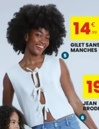 Gilet sans manches "Lola"