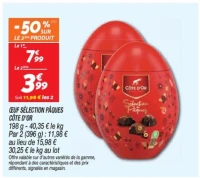 Œuf sélection pâques