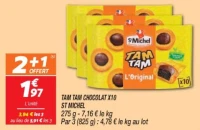 Tam tam chocolat x10