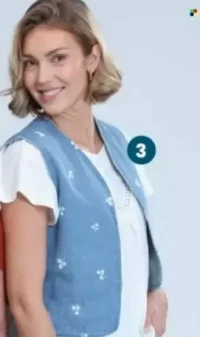 Veste sans manches femme Lola