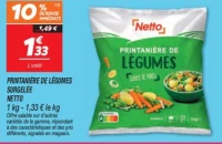 Printanière de légumes surgelée 