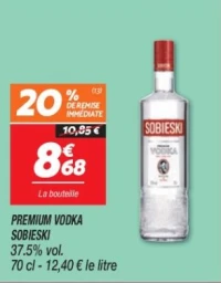 Premium vodka 