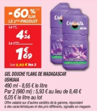 Gel douche ylang de madagascar