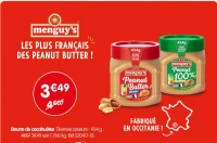 Beurre de cacahuètes Menguy's