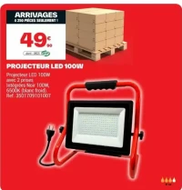 PROJECTEUR LED 100W