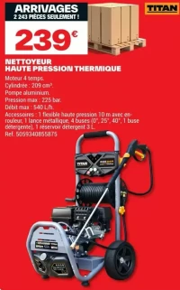 Nettoyeur Haute Pression Thermique