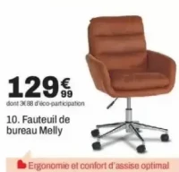 Fauteuil de bureau Melly