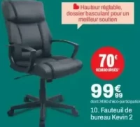 Fauteuil de bureau Kevin 2