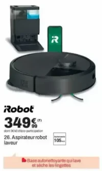 26. Aspirateur robot laveur