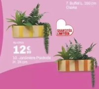 10. Jardinière Poolside H. 24 cm