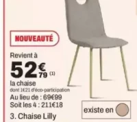 Chaise Lilly