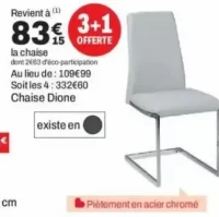 Chaise Dione