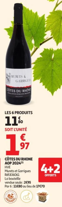 Murets et Garrigues CÔTES DU RHONE AOP 2024