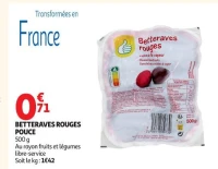 Betteraves rouges POUCE