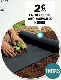 LA TOILE DE SOL ANTI-MAUVAISES HERBES