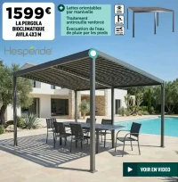 LA PERGOLA BIOCLIMATIQUE AVILA 4X3 M