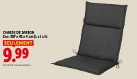 LIVARNO Coussin CHAISE DE JARDIN