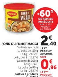 FOND OU FUMET MAGGI