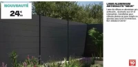 LAME ALUMINIUM ANTHRACITE "NEVA"