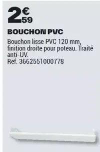 BOUCHON PVC