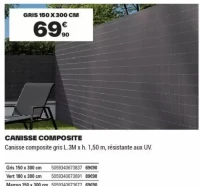 CANISSE COMPOSITE