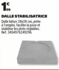 DALLE STABILISATRICE