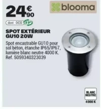 SPOT EXTÉRIEUR GU10 20W
