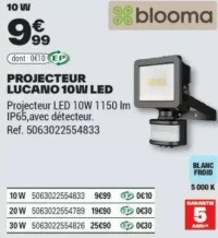 PROJECTEUR LUCANO 10W LED