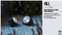 ROCHER SOLAIRE LED 5000K