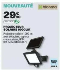 PROJECTEUR SOLAIRE 1000LM