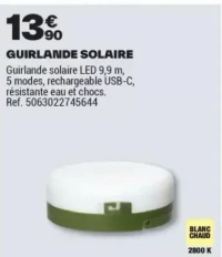GUIRLANDE SOLAIRE