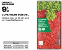COPEAUX DE BOIS 70 L