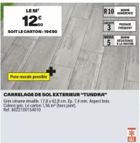 CARRELAGE DE SOL EXTERIEUR "TUNDRA"