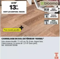 CARRELAGE DE SOL EXTÉRIEUR "ARNEL"