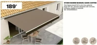STORE BANNE MANUEL SANS COFFRE