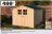 Promo ABRI BOIS "TOM" 4,32 M2