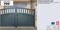 PORTAIL ALU BATTANT “LUGO”
