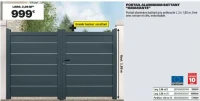 PORTAIL ALUMINIUM BATTANT “AMARANTE”