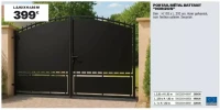 PORTAIL MÉTAL BATTANT "HORIZON"