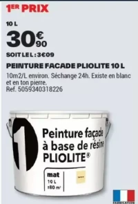 peinture facade pliolite