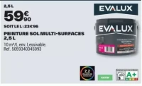 Peinture sol multi-surfaces