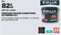 Peinture façade conditions extrêmes