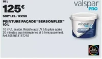 Peinture façade "seasonflex"
