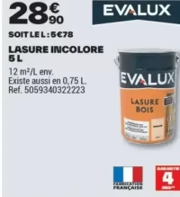 LASURE INCOLORE 5 L