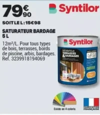 SATURATEUR BARDAGE 5 L
