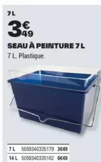 SEAU À PEINTURE 7 L