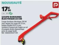 COUPE-BORDURES ÉLECTRIQUE 23 CM