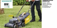 TONDEUSE A GAZON 1400W 34 CM